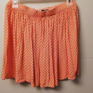 American Eagle flower print skirt